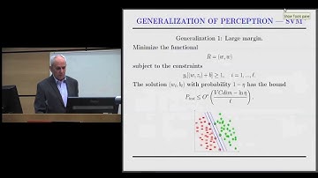 Similarity Control and Knowledge Transfer by Professor Vladimir Vapnik