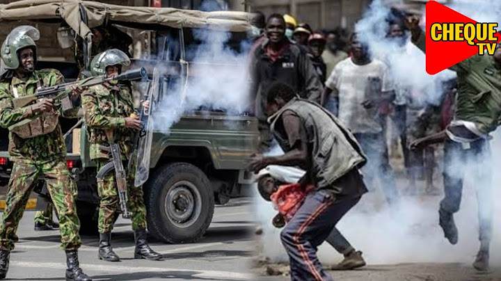 LIVE: Total SHUTDOWN in Kenya Gen-Z Demonstration at Nairobi CBD || Occupy State house!