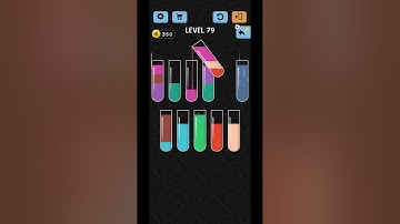 Water Color Sort Level 79 Walkthrough Solution iOS/Android games let