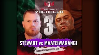 Armgods Valhalla 3 Official Footage | James Stewart vs Maateiwarangi Heta-Morris