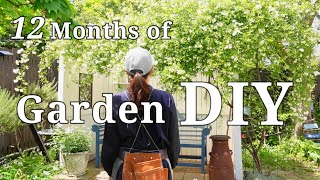 [12 Months of Garden DIY Compilation] Creating a garden that can be enjoyed by one person.