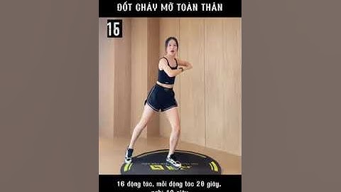 8 phút TABATA ĐỐT MỠ TOÀN THÂN