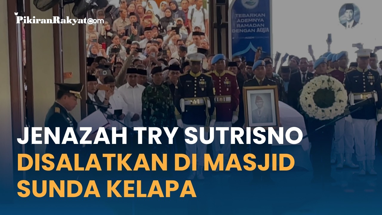 Jenazah Try Sutrisno Disalatkan di Masjid Sunda Kelapa
