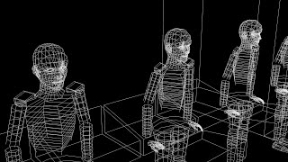 Kraftwerk - Music Non Stop: animation recreation