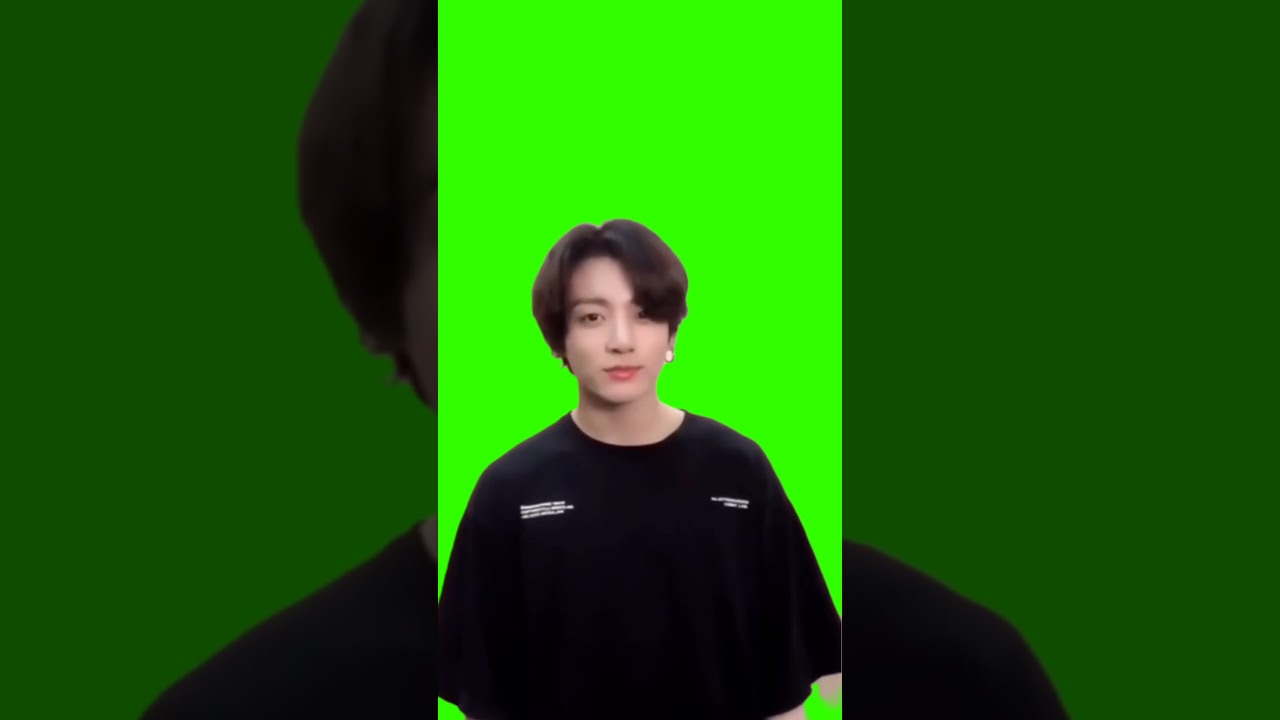 jungkook BTS green screen for edit 