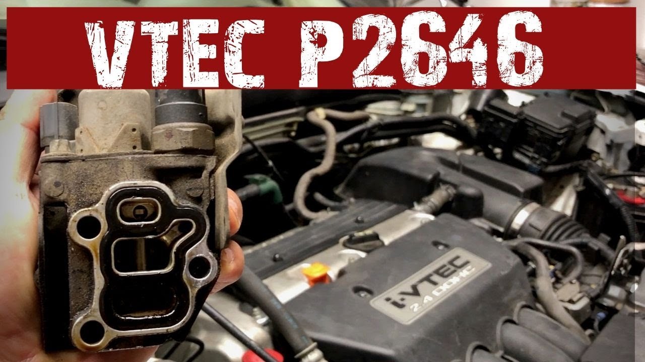 🔩2005 Honda CRV P2646 Vtec Problems Easy Fix - YouTube