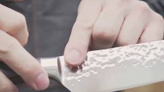 Лучшие кухонные ножи с Алиэкспресс Шеф нож из Дамасской стали.