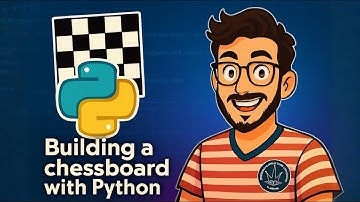 Draw a Chessboard with Python 🐍 | NumPy & Matplotlib Tutorial