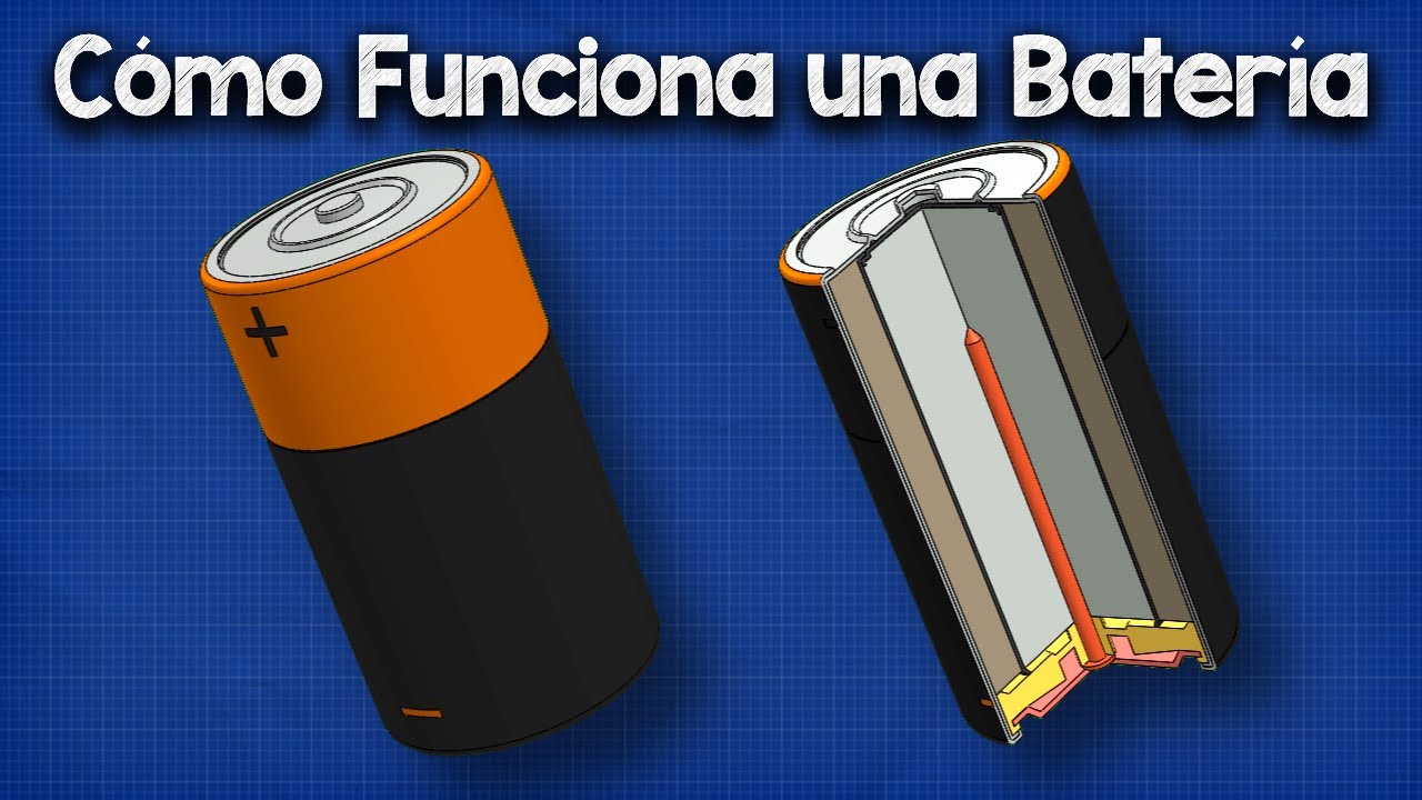 Puntero Volverse peine Cómo Funcionan las Baterías - Principios de Funcionamiento de la  Electricidad de las Baterías - YouTube