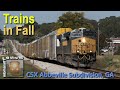[8a][4k] Trains in Fall on the CSX Abbeville Subdivision, GA 10/23-26/2024 thumbnail