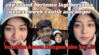 Cep Sanud met again with Naura, a beautiful girl from Bogor