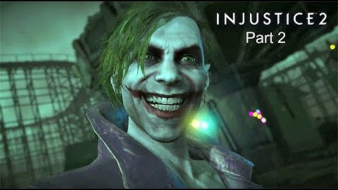 INJUSTICE 2 Walkthrough Gameplay Part 2 - Joker