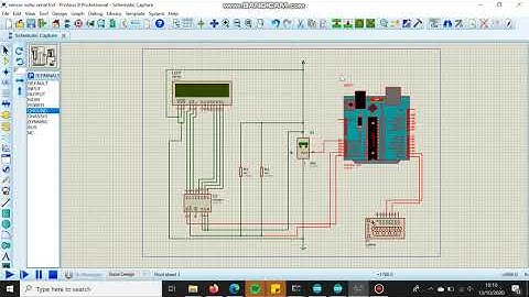 PRAKTIKUM Sensor Suhu (LM35) dengan Modul LCD 16x2 I2C Konverter [Proteus Simulation]