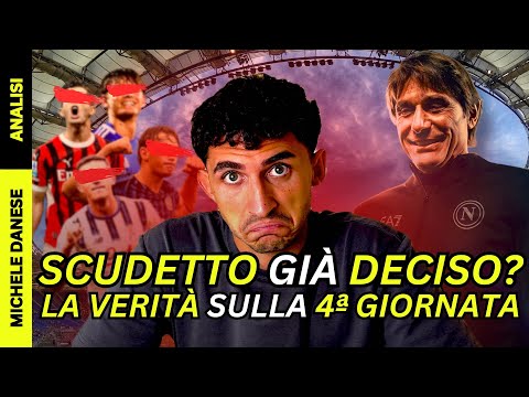 HERE'S THE WHOLE TRUTH ABOUT MATCHDAY 4😱 (SCUDETTO DECIDED? 🏆WHO WILL DO WELL IN THE NEXT FEW WEEKS)