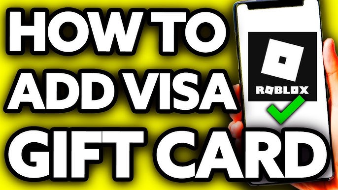 How To Buy Robux With a Visa Gift Card - Playbite