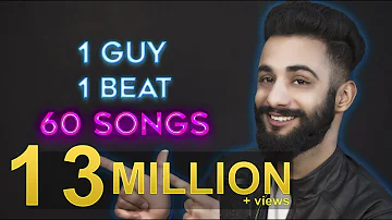 1 GUY | 1 BEAT | 60 SONGS | Aarij Mirza | Mashup