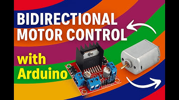 Bidirectional Motor control using Arduino Uno and L293D motor shield