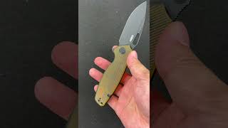 Kubey Ku322M Yus Liner Lock Flipper Folding Knife Ultem Handle