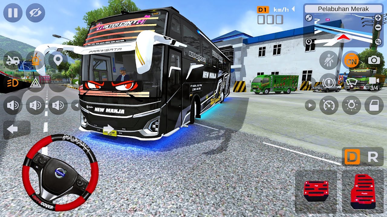 Bus Pariwisata Dokter Cinta New Manja Keluar Terminal Bakauheni Ketemu Casper Lagi Beli Nasi Padang