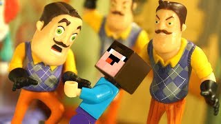 Привет Сосед И Фнаф - Лего Нубик Майнкрафт Lego Minecraft