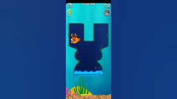 Fish Rescue - pull pin puzzle 🐠🐟- Android/iOS || Level 226 #FishRescue #Shorts