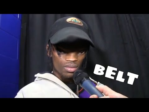 Travis Scott being a meme for 41 or 42 seconds straight ...