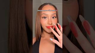 Long lasting lip hack 👄 using @makeupforever aqua seal #makeup #makeuphacks #lipcombo