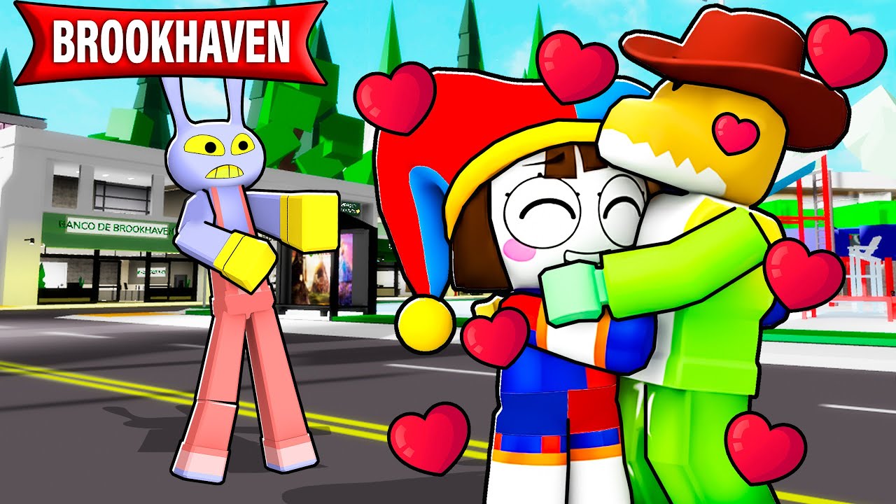 Pomni TROCOU o Jax pelo Gumigoo no Brookhaven!