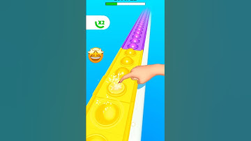 Satisfying Android Gameplay! Pop Run 3D #shorts #satisfying #gameplay