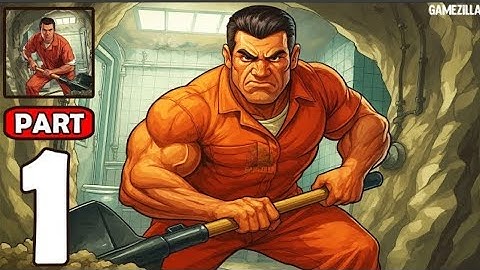 Prison escape journey - Gameplay Walkthrough Part 1 Day 1 (ios,android)