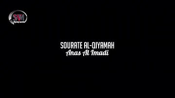 Anas Al Imadi (أنس العمادي) | Sourate Al Qiyamah (سورة القيامة)