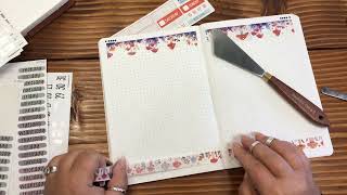 Plan with me March 10-16 in my dot grid notebook.