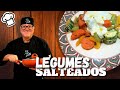 Legumes salteados | Um ótimo acompanhamento low carb | Chef Zeca ensina!