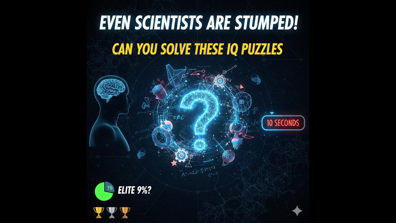 Even Scientists Are Stumped: Can You Solve These IQ Puzzles?