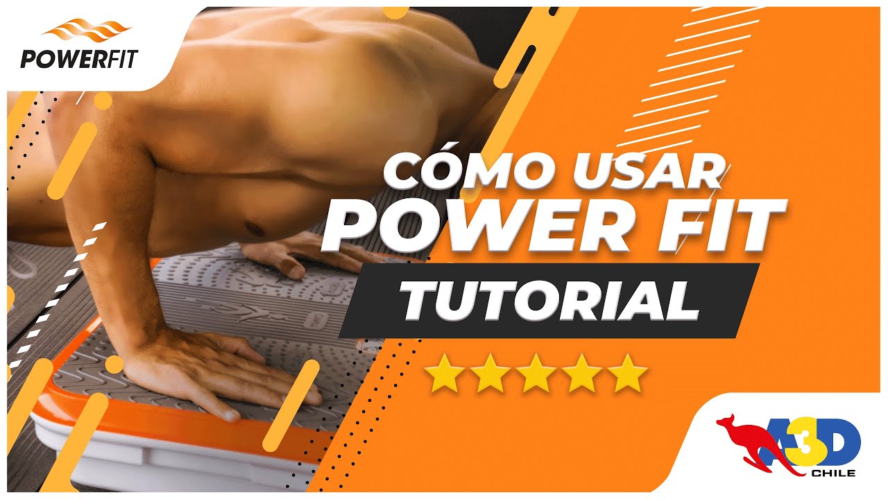 Plataforma vibratoria POWER FIT