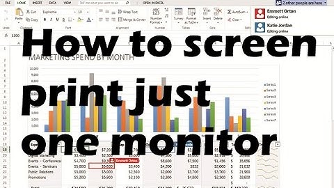How to print screen just one monitor when using multiple monitor setup - Let me fix IT
