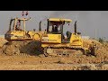 អាប៉ុលរុញដី - Best Komatsu Bulldozer Operating Pushing Off Dirt