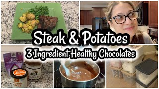 Whats for Dinner? | Grilled Steaks & Garlic Parmesan Smashed Potatoes | Homemade Healthy Chocolates
Whats for Dinner? | Day in the Life | Taking Down Christmas Decor | Healthy Chocolates | Easy Dinner
#whatsfordinner #easydinner #healthychocolate #dayinthelife #ditl
Did you know I have another channel?!? If you are into crafting/DIY, check out my other channel! @SimplyEnjoyingCrafting
Healthy Chocolates recipe: http://www.thespiritualeclectic.com/2012/09/08/healthy-home-made-chocolate-candy/
Crispy Smashed Potatoes recipe (that I kind of followed): https://www.modernhoney.com/crispy-smashed-potatoes/
About me:
Hey friends! My name is Lianne and welcome to my channel! I live in North Carolina with my wonderful husband. A short list of things I love includes being creative, DIYs, organizing, simple living, essential oils, cooking/eating healthy and Jesus. You will find a variety of videos on my channel as I share with you my simple joys in life. I would love to have you subscribe and stick around!
For business inquiries, you can reach me at simplyenjoyinglife20@gmail.com
Music:
Good Morning! by Reed Mathis
YouTube Audio Library License Whats for Dinner? | Grilled Steaks & Garlic Parmesan Smashed Potatoes | Homemade Healthy Chocolates