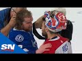 Canadiens And Lightning Exchange Handshakes After Tampa Bay Wins Stanley Cup In Game 5