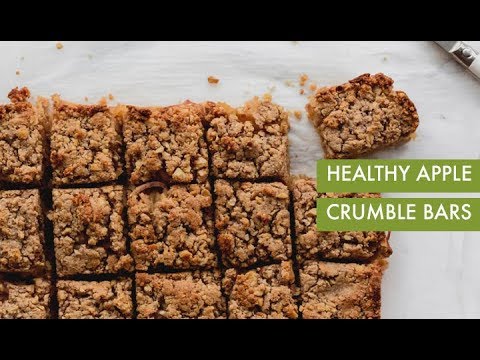 Healthy Apple Crumble Bars | Inspiralized