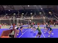 Kelly Walsh's match-winning kill during state volleyball tournament