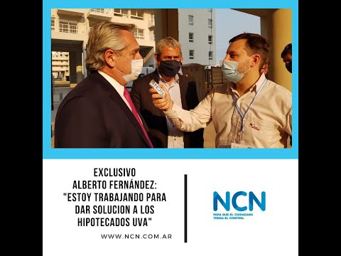 #Exclusivo Nota con el Presidente #AlbertoFernandez
