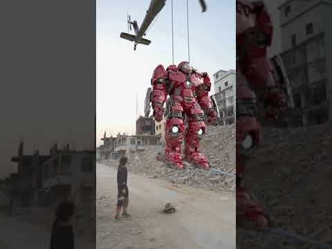 The anti-Hulk armor🤖3D Special Effects | 3D Animation #shorts #vfxhd