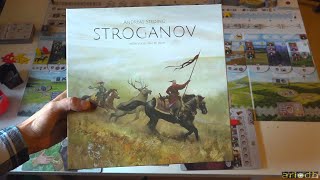 Stroganov - tutorial + esempio di gioco in Solo [giochix]