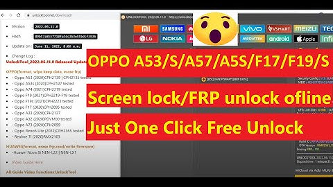 Oppo Qualcomm mobile factory reset password/frp bypass free new update A33/A32/A73/A53S/A74/A3S/F19s
