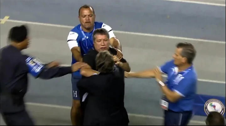 PELEA ENTRE BOLILLO GMEZ Y JORGE LUIS PINTO | PANA...