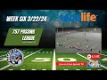 Passing at the plex week 6 presented by onelife fitness
