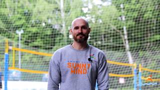 Тренировка Sunny Wind по нападающему удару с Алексеем Сериковым Тренировка Sunny Wind по нападающему удару с Алексеем Сериковым