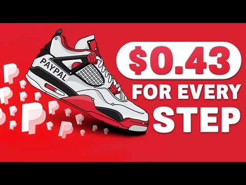 Walk to EARN $100 for Every 100 STEPS - Make Money Online