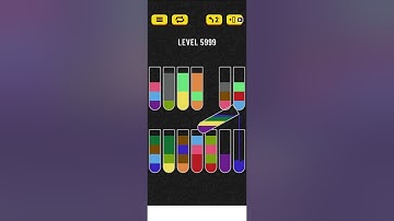 water sort puzzle level 5999
